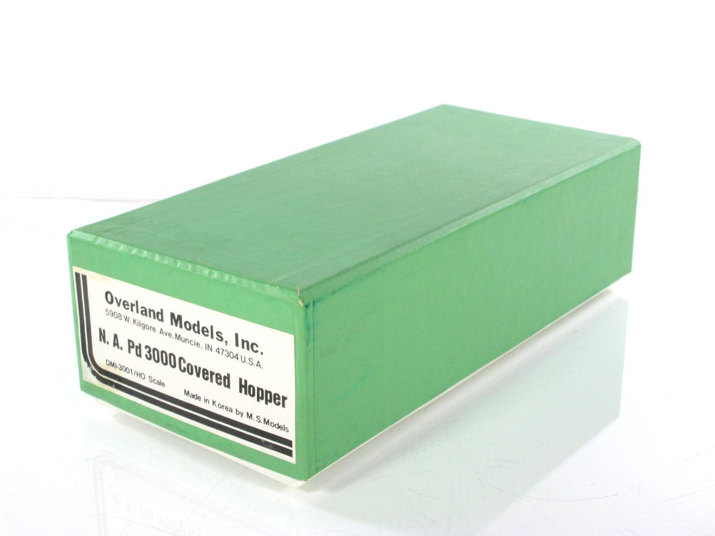 HO Scale BRASS **NORTH AMERICAN** PD 3000 Covered Hopper - Overland OMI-3001