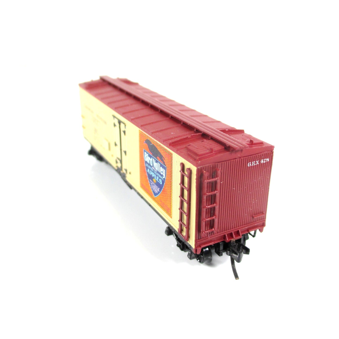 N Scale **GROWERS EXPRESS - BIRD VALLEY* Reefer #428 - YesterYear, MTL Couplers
