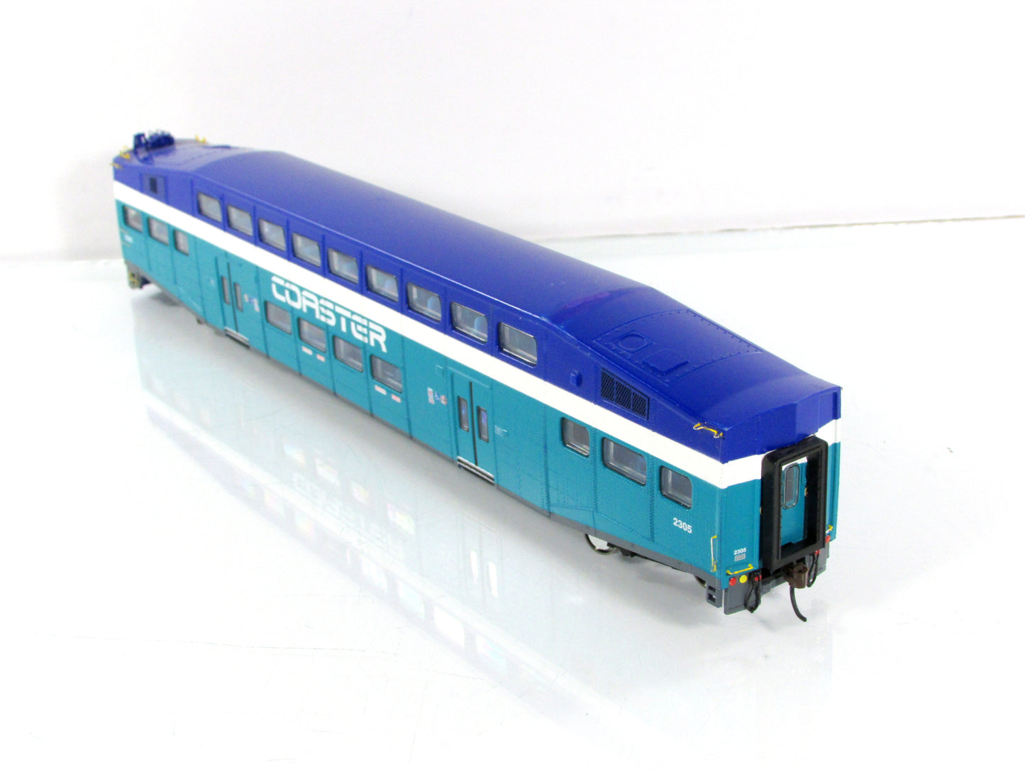 HO Scale *SAN DIEGO COASTER* Bombardier Control Car #2305 -Athearn 25540 *RARE