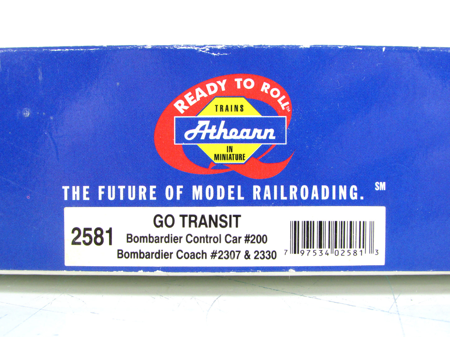 HO Scale ***GO TRANSIT*** Bombardier Bi-Level Commuter Car 3-Set - Athearn 2581