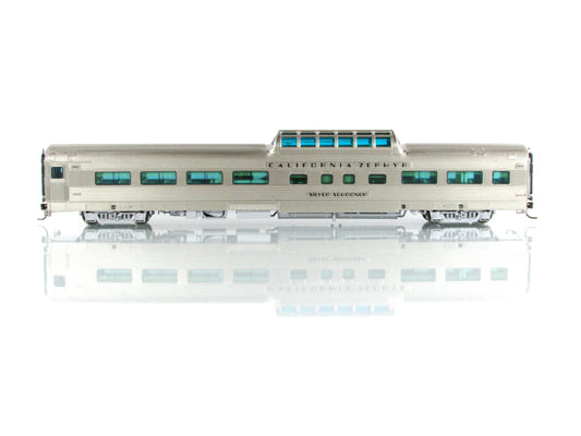HO Scale ***WP CA ZEPHYR*** SILVER SCHOONER DOME #815 - Broadway 1495, Lighted