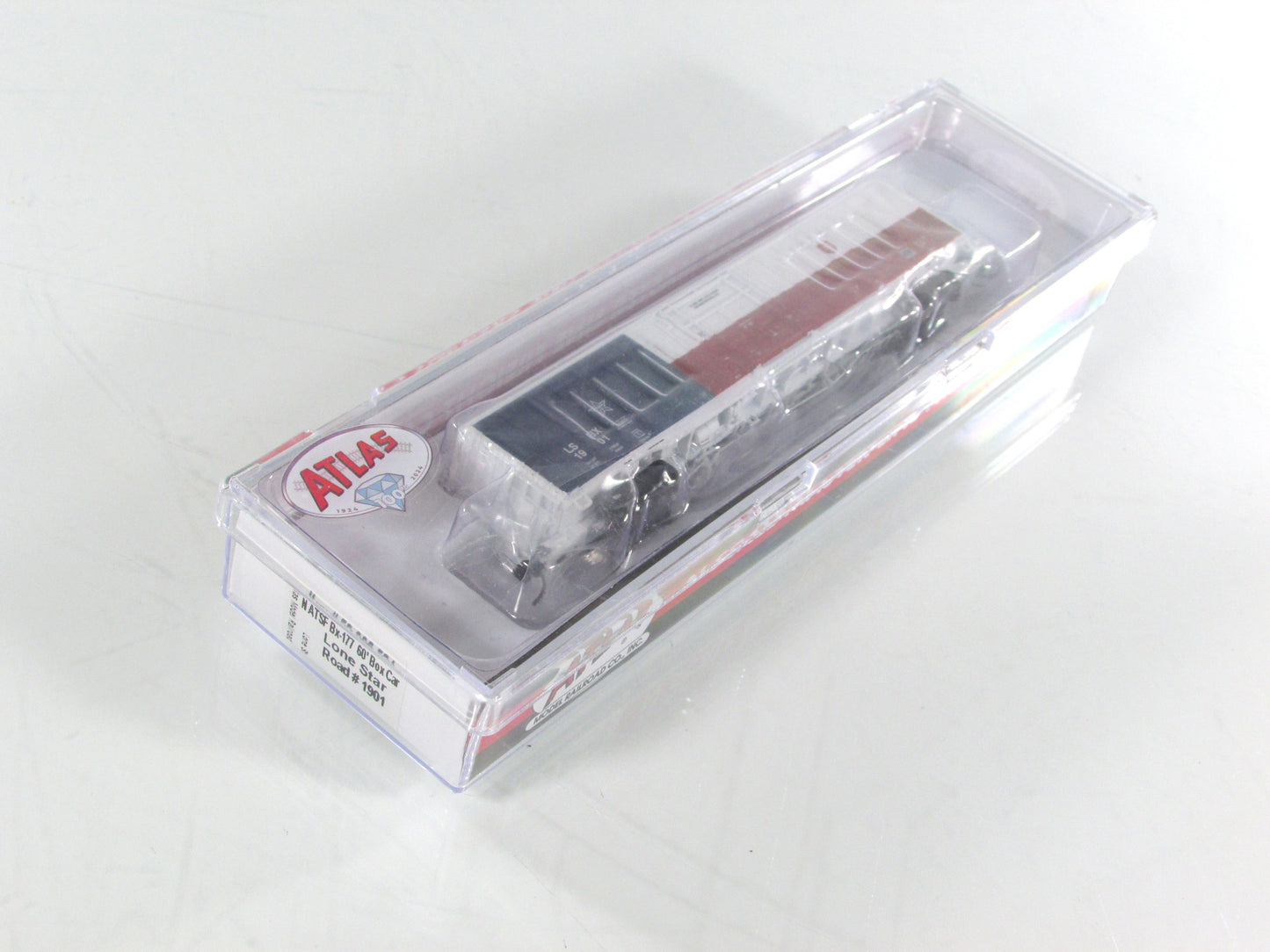 N Scale ***LONE STAR*** National Beer of Texas, Reefer Box Car - Atlas 50006521