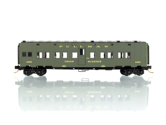 N Scale **WWII US Dept of Defense** Troop Sleeper #9488 - Micro Trains 11651010