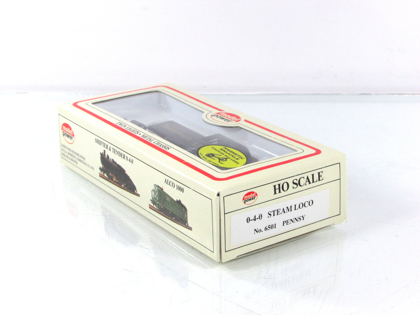 HO Scale ***PENNSYLVANIA*** 0-4-0 Pennsy Steam Switcher #13 -- Model Power 6501