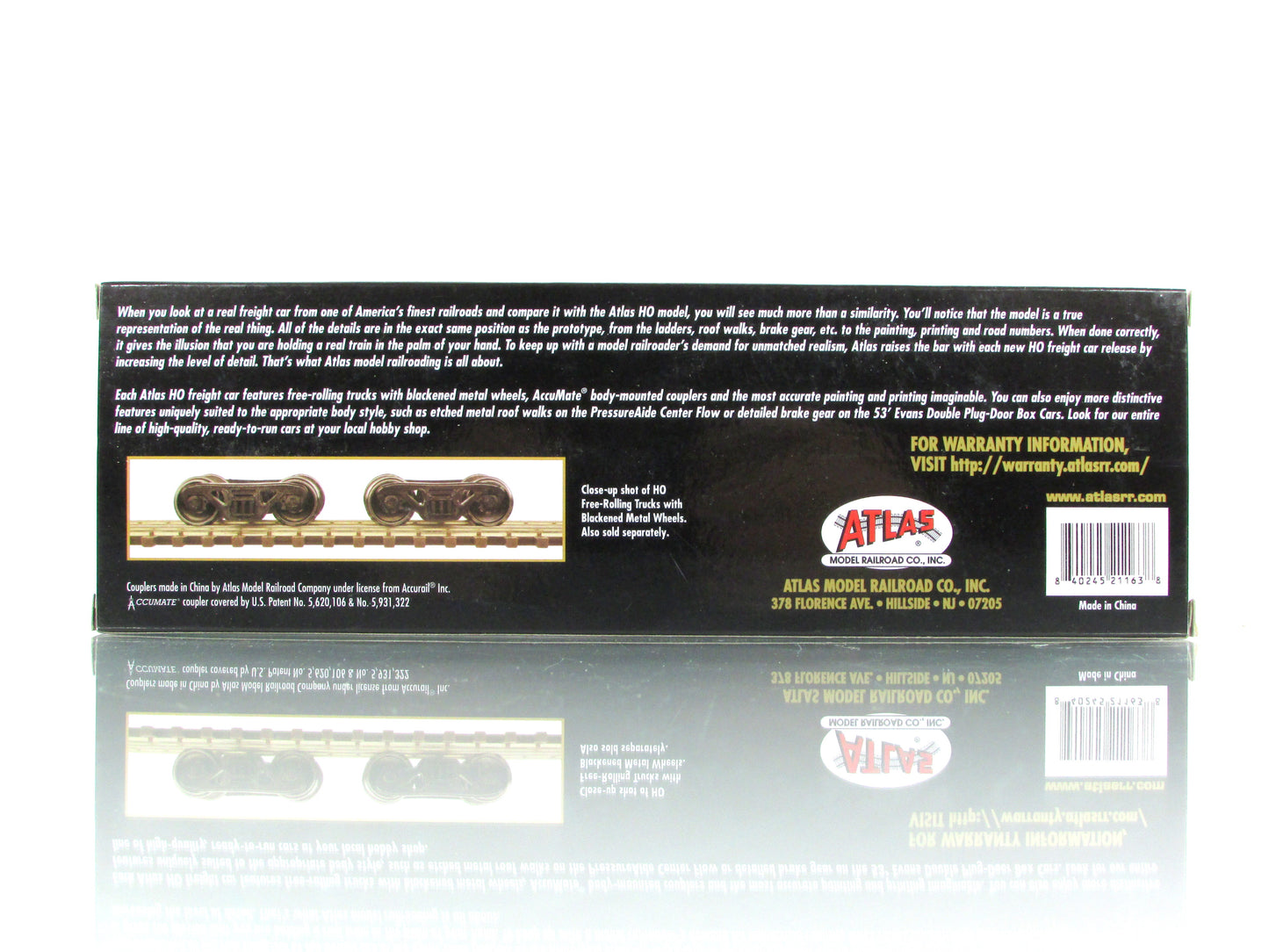 HO Scale ***GOD BLESS AMERICA*** 4th of July Box Car, FRD 1776 - Atlas 20006877