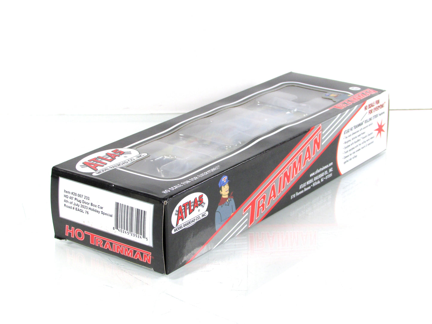 HO Scale *JULY 4th* Land of the Free, Home of the Brave Box Car -Atlas 20007233