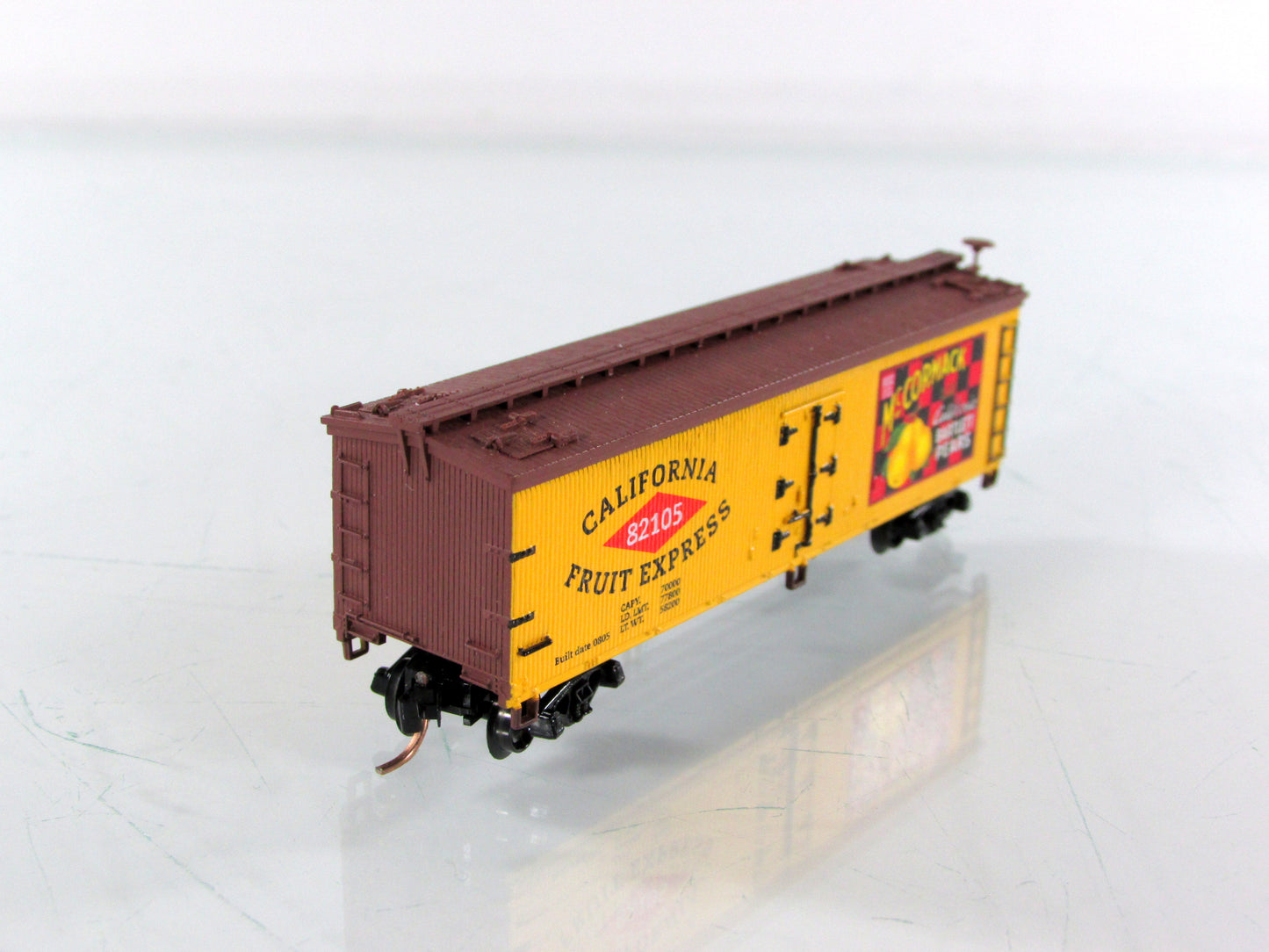 N Scale *CALIFORNIA FRUIT EXPRESS* McCormack Pears #82105, Micro Trains Special