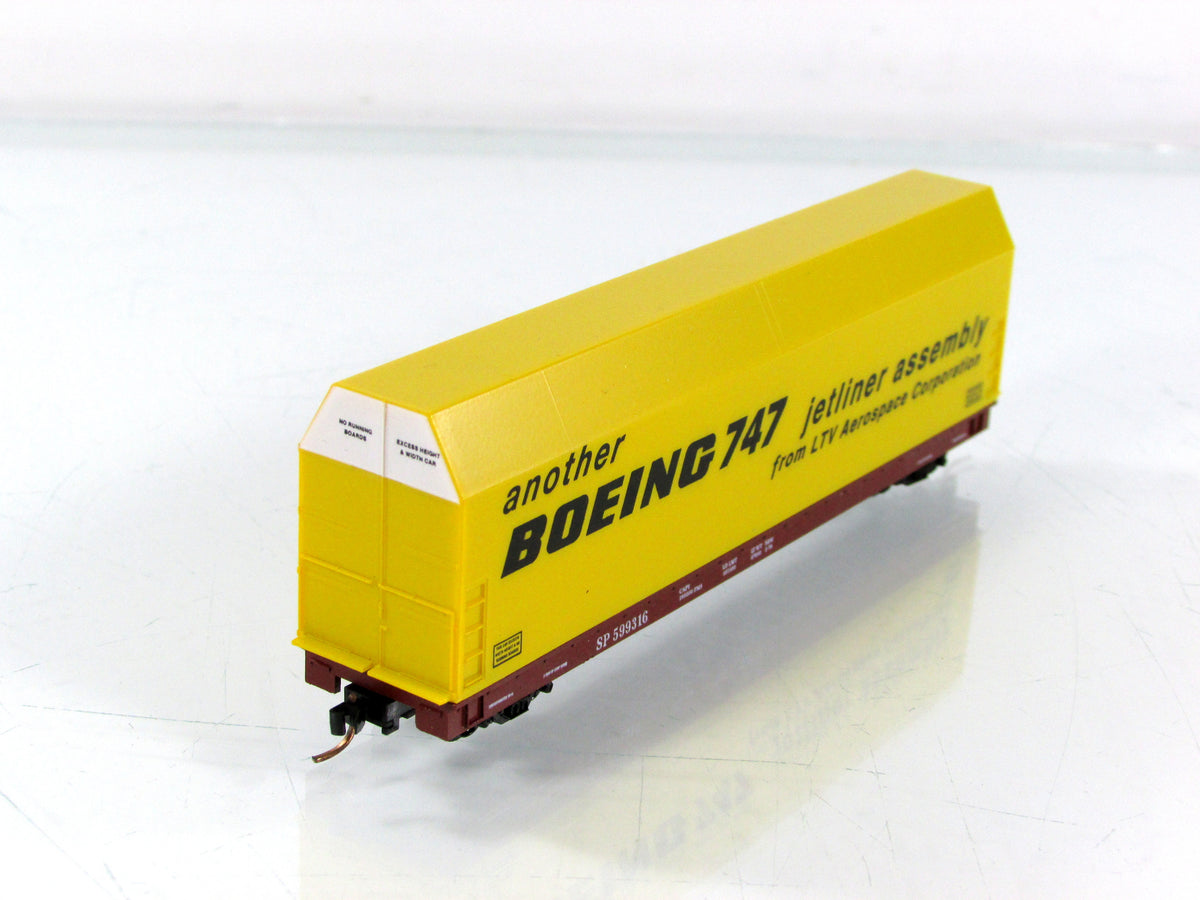 N Scale **BOEING SKYBOX** Aircraft Flat Car, SP 599316 - LBF 5601, MTL Couplers