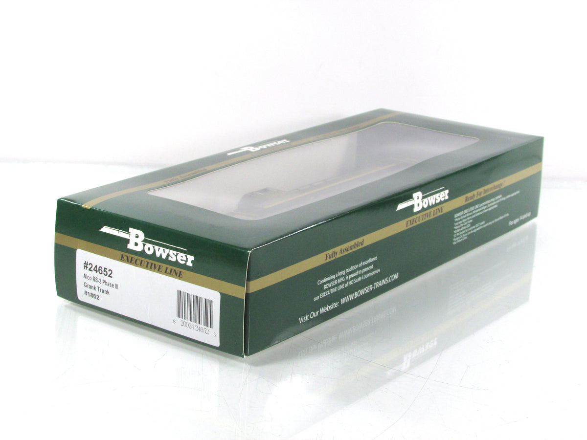 HO Scale ***GRAND TRUNK** RS-3 Diesel #1862 - BOWSER Executive 24652, DCC Ready