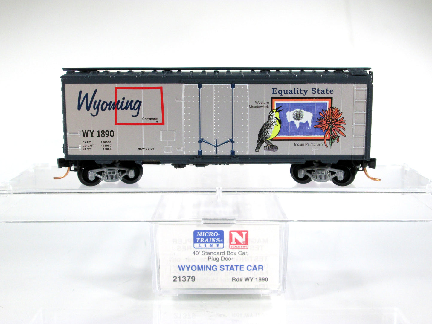 N Scale United States 40' Box Car Patriotic 50-Car Variety Lot - Micro Trains