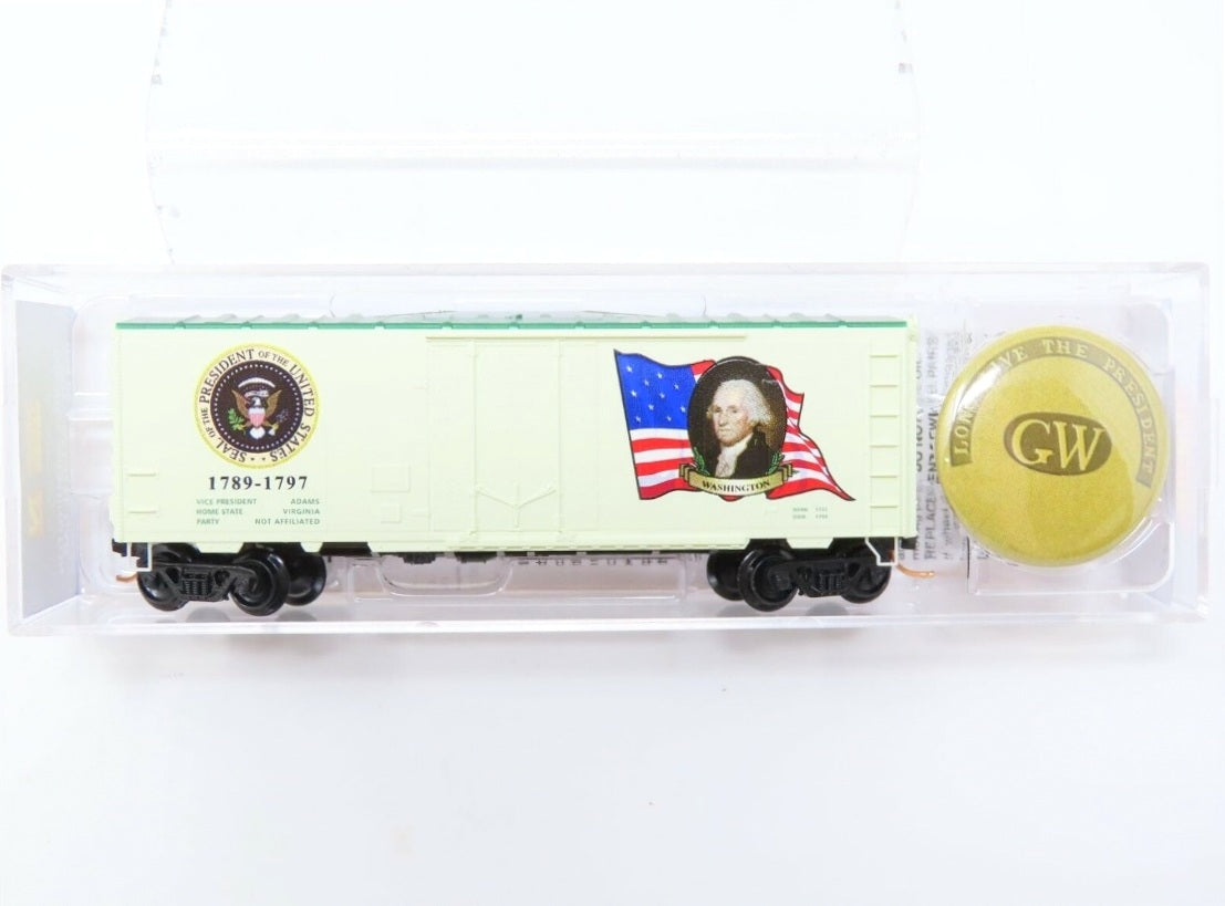 N Scale United States Presidential 40' Box Car Variety Lot - Micro Trains