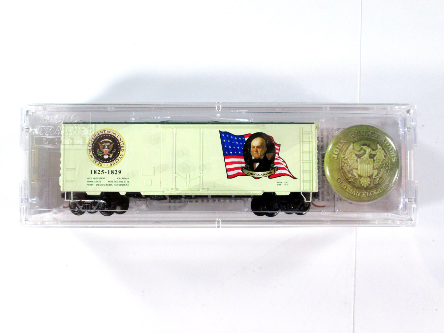 N Scale United States Presidential 40' Box Car Variety Lot - Micro Trains
