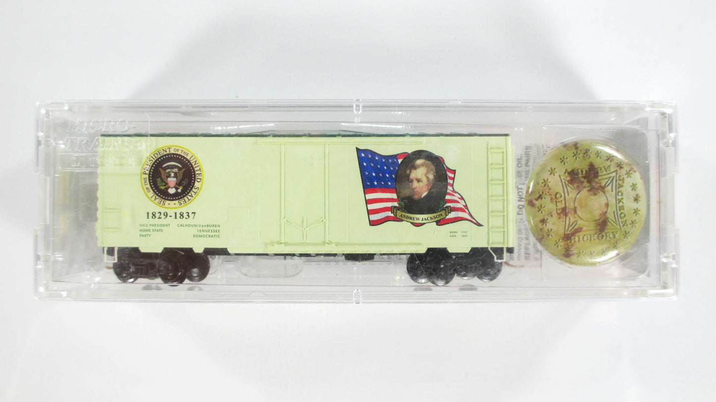 N Scale United States Presidential 40' Box Car Variety Lot - Micro Trains