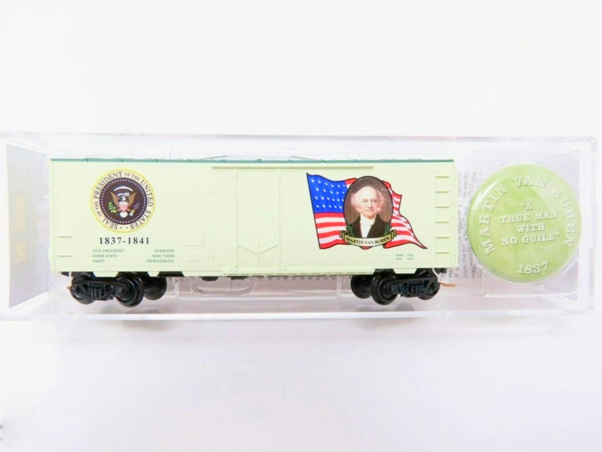N Scale United States Presidential 40' Box Car Variety Lot - Micro Trains