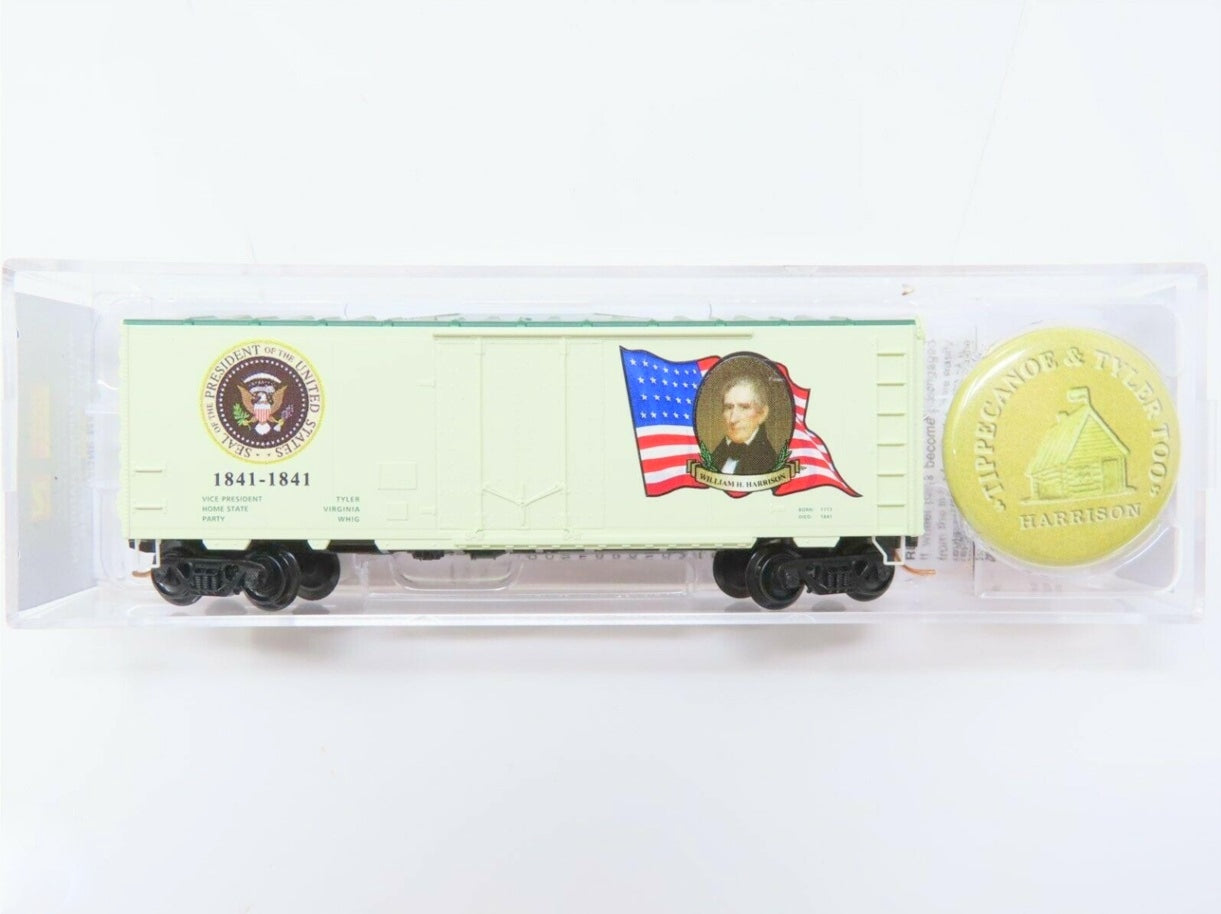 N Scale United States Presidential 40' Box Car Variety Lot - Micro Trains