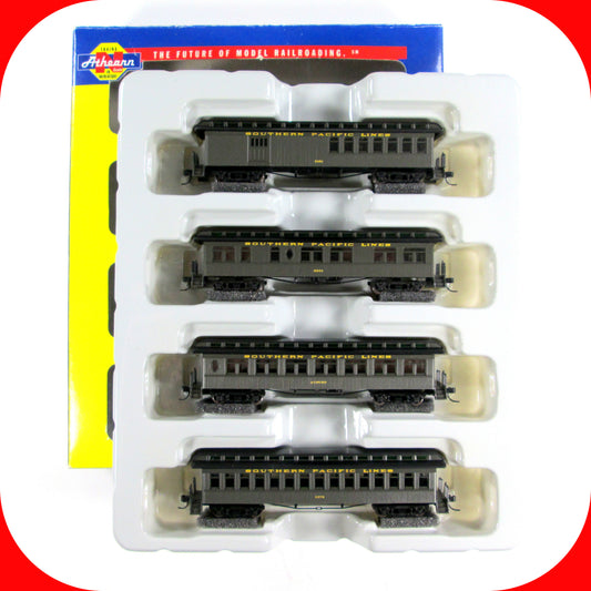 N Scale **SOUTHERN PACIFIC** Overland Old-Time Passenger 4-Set -- Athearn 11862