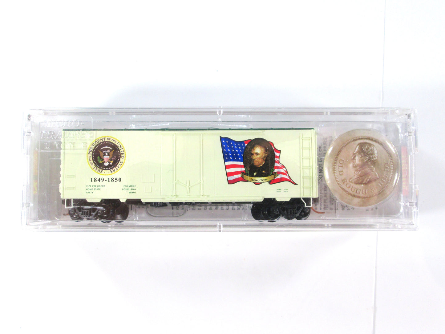 N Scale United States Presidential 40' Box Car Variety Lot - Micro Trains