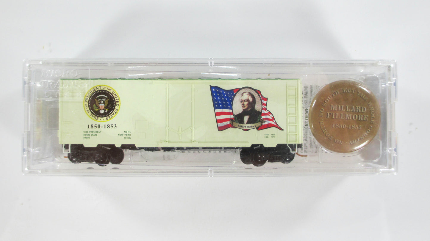 N Scale United States Presidential 40' Box Car Variety Lot - Micro Trains