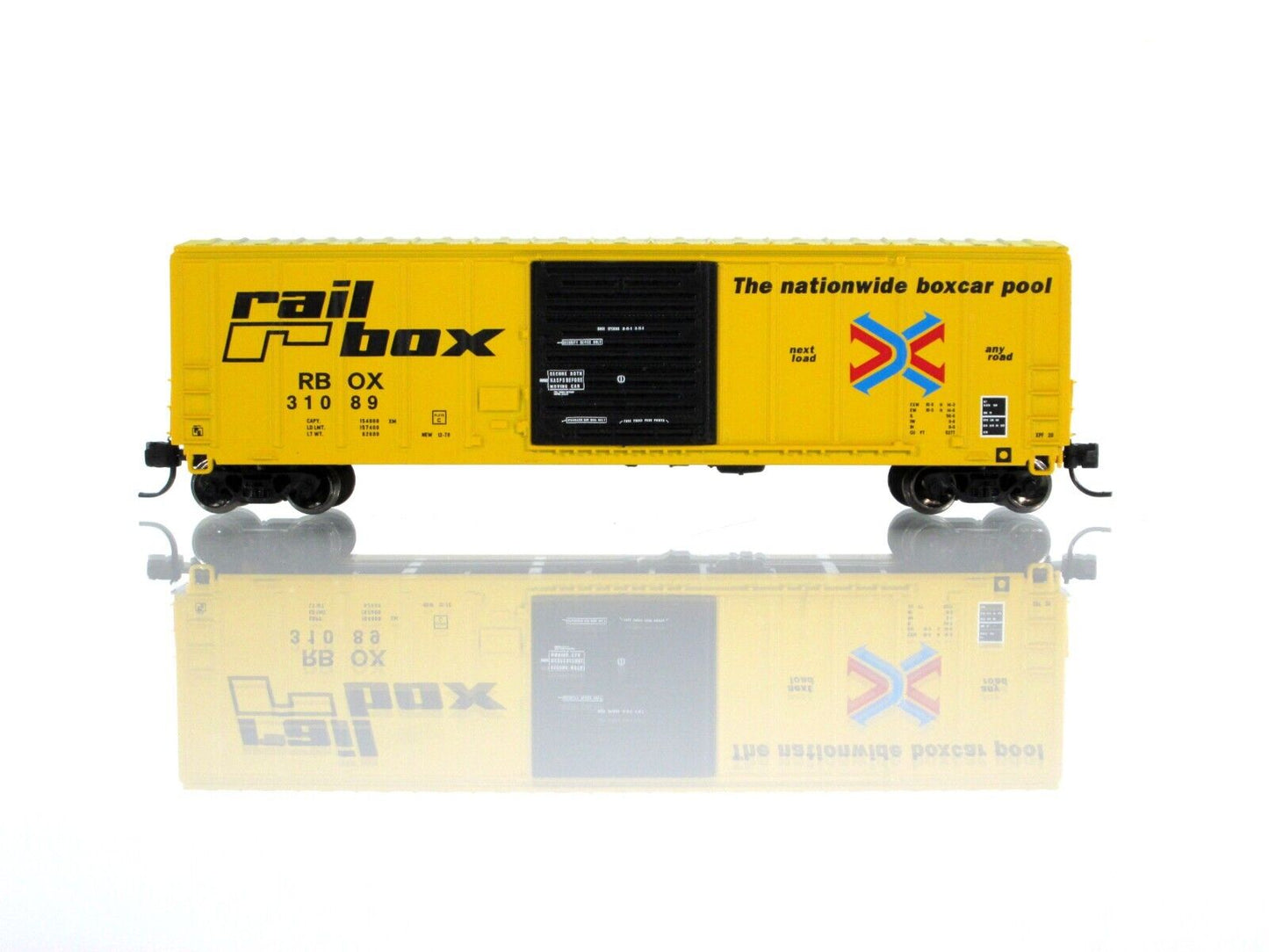 N Scale *RAILBOX* Single Door Box Car 12-Pack Set - Intermountain 67502 **RARE**