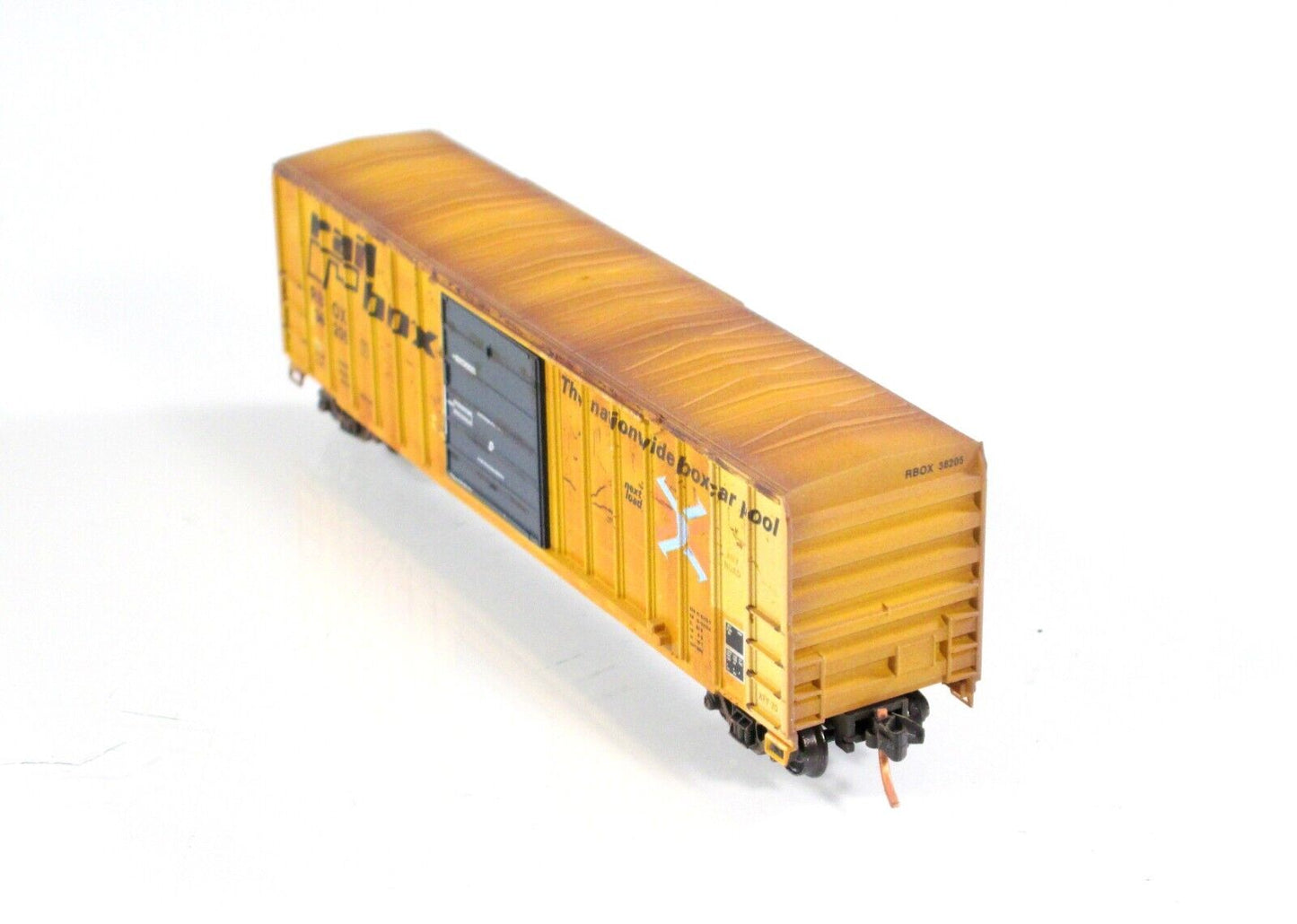 N Scale **RAILBOX GRAFFITI** Box Car #38205 - Micro Trains NSE MTL 16-35 *RARE*