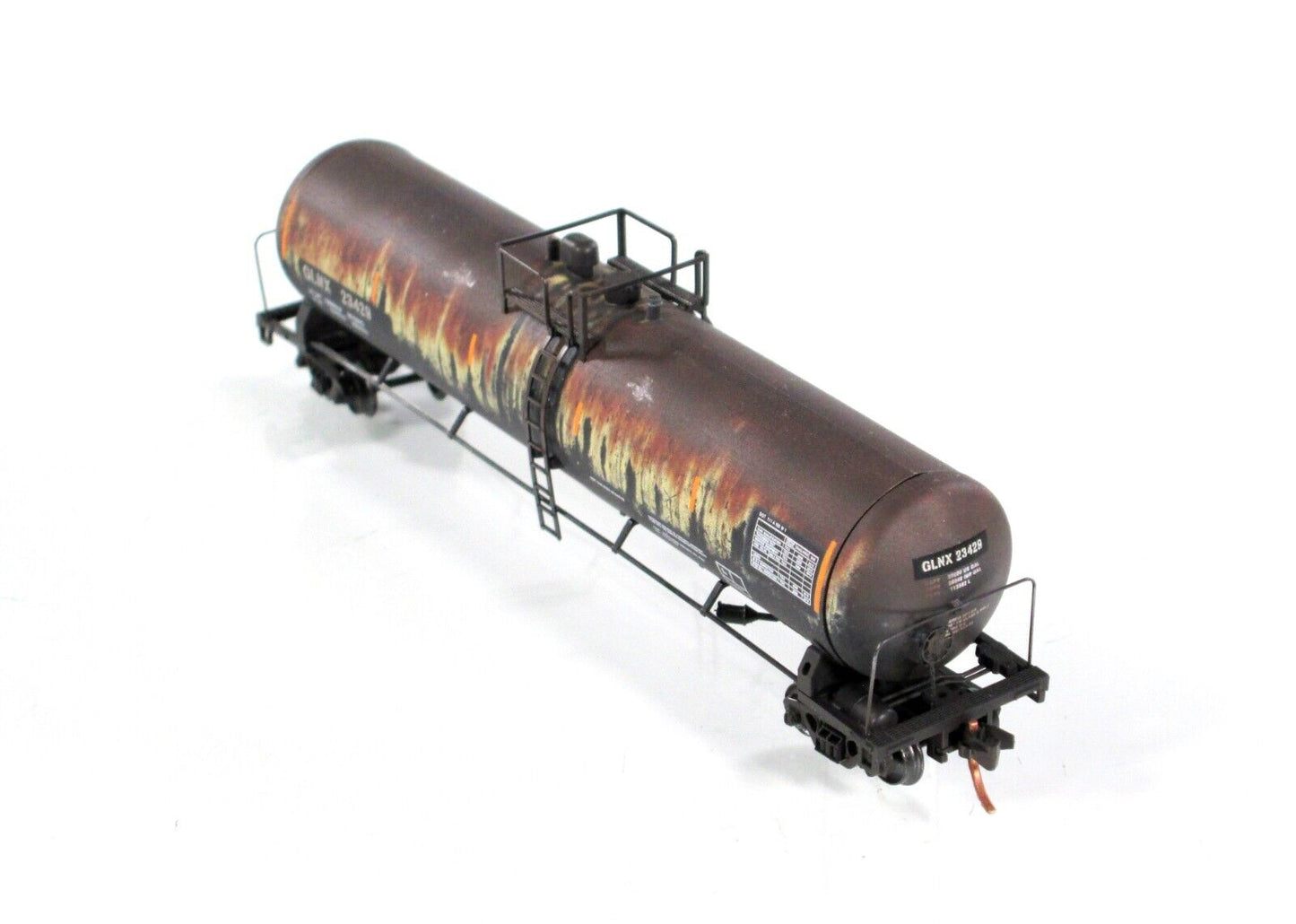 N Scale **GLNX** Weathered 56' Tank Car - Micro Trains 11044370