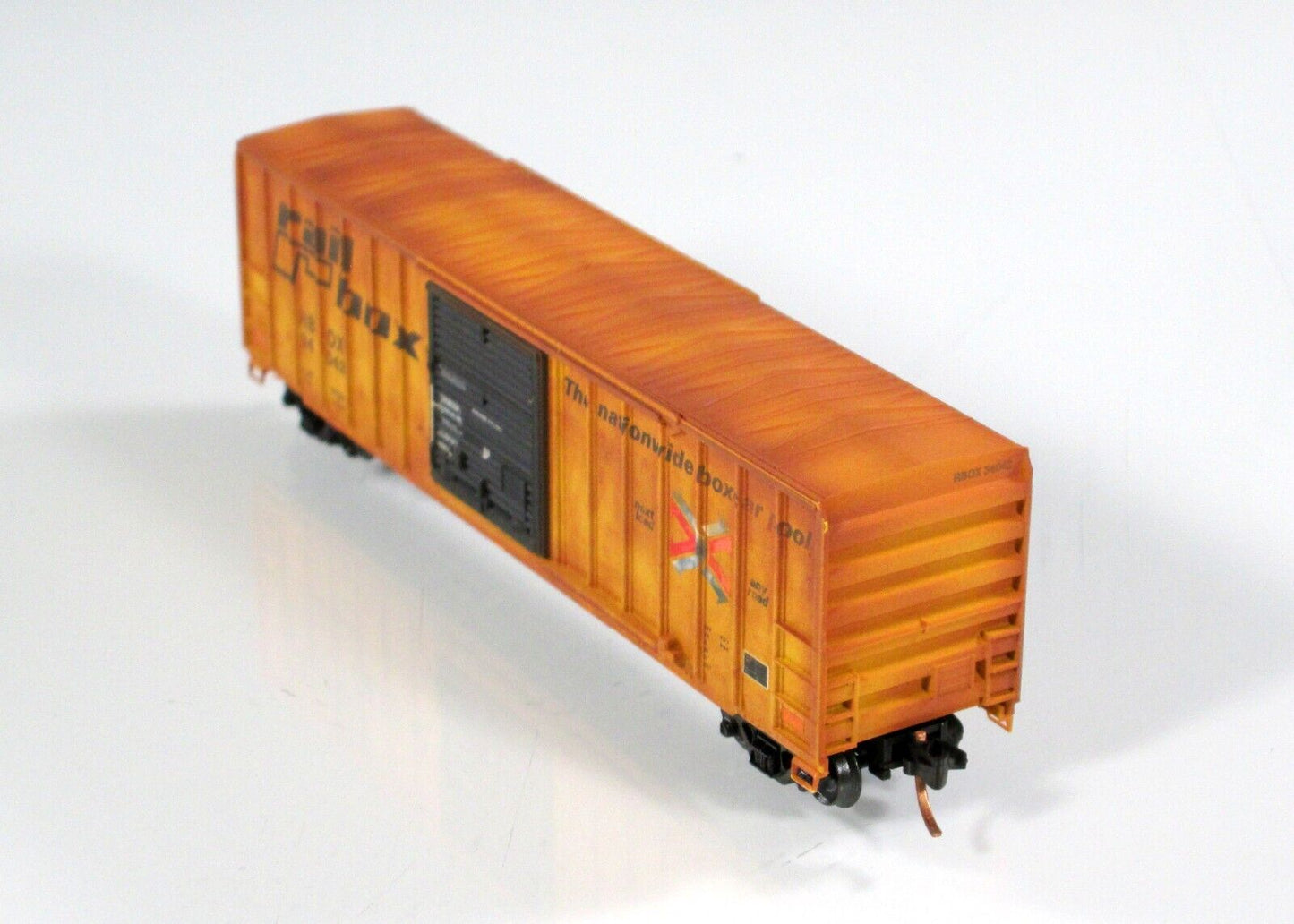 N Scale **RAILBOX GRAFFITI** Box Car #34042 - Micro Trains NSE MTL 17-67 *RARE*
