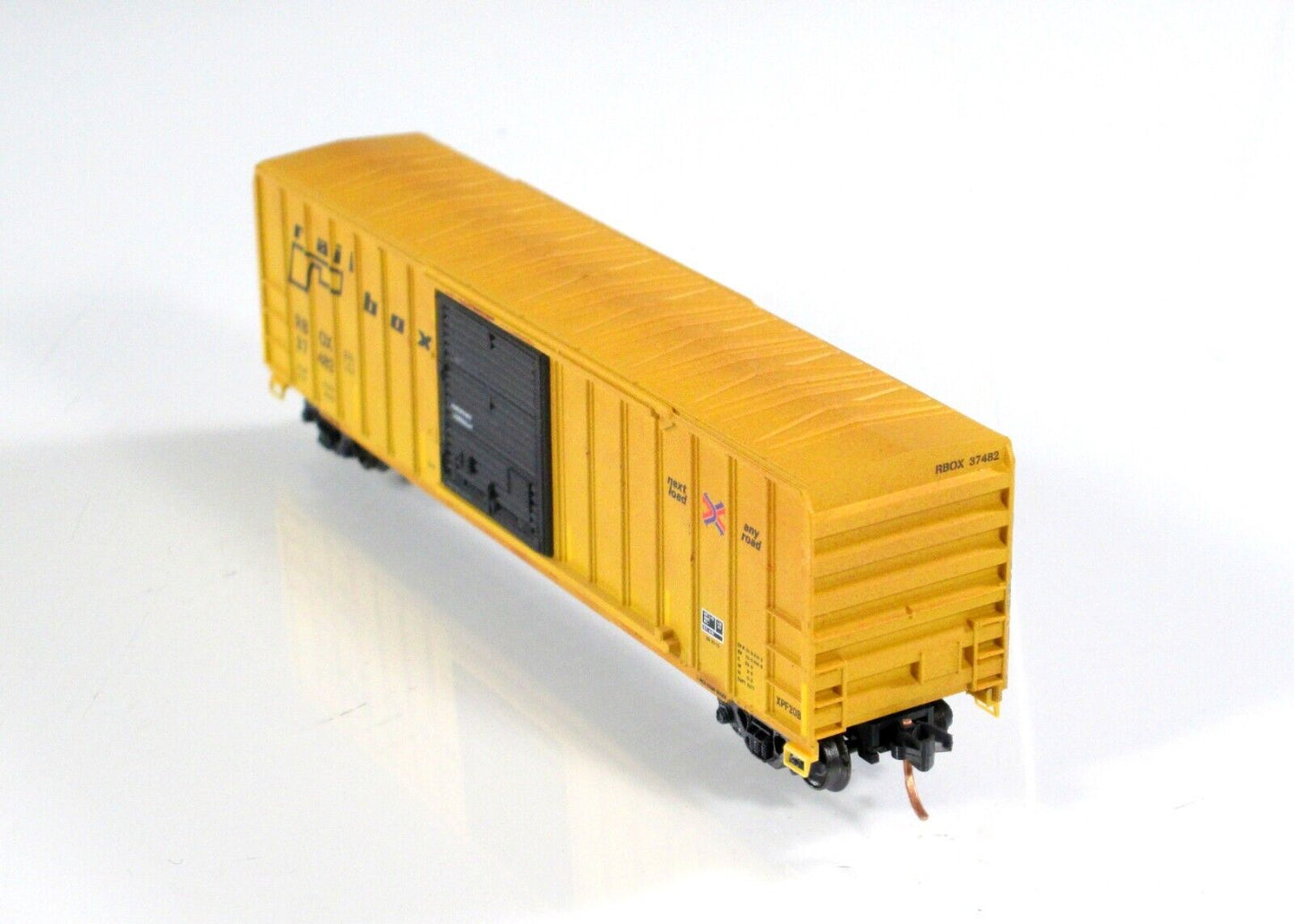 N Scale **RAILBOX GRAFFITI** Box Car #37482 - Micro Trains NSE MTL 17-89 *RARE*