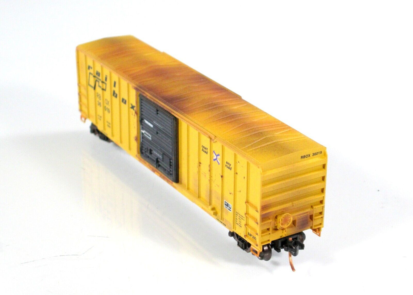 N Scale **RAILBOX GRAFFITI** Box Car #36019 - Micro Trains NSE MTL 17-123 *RARE*