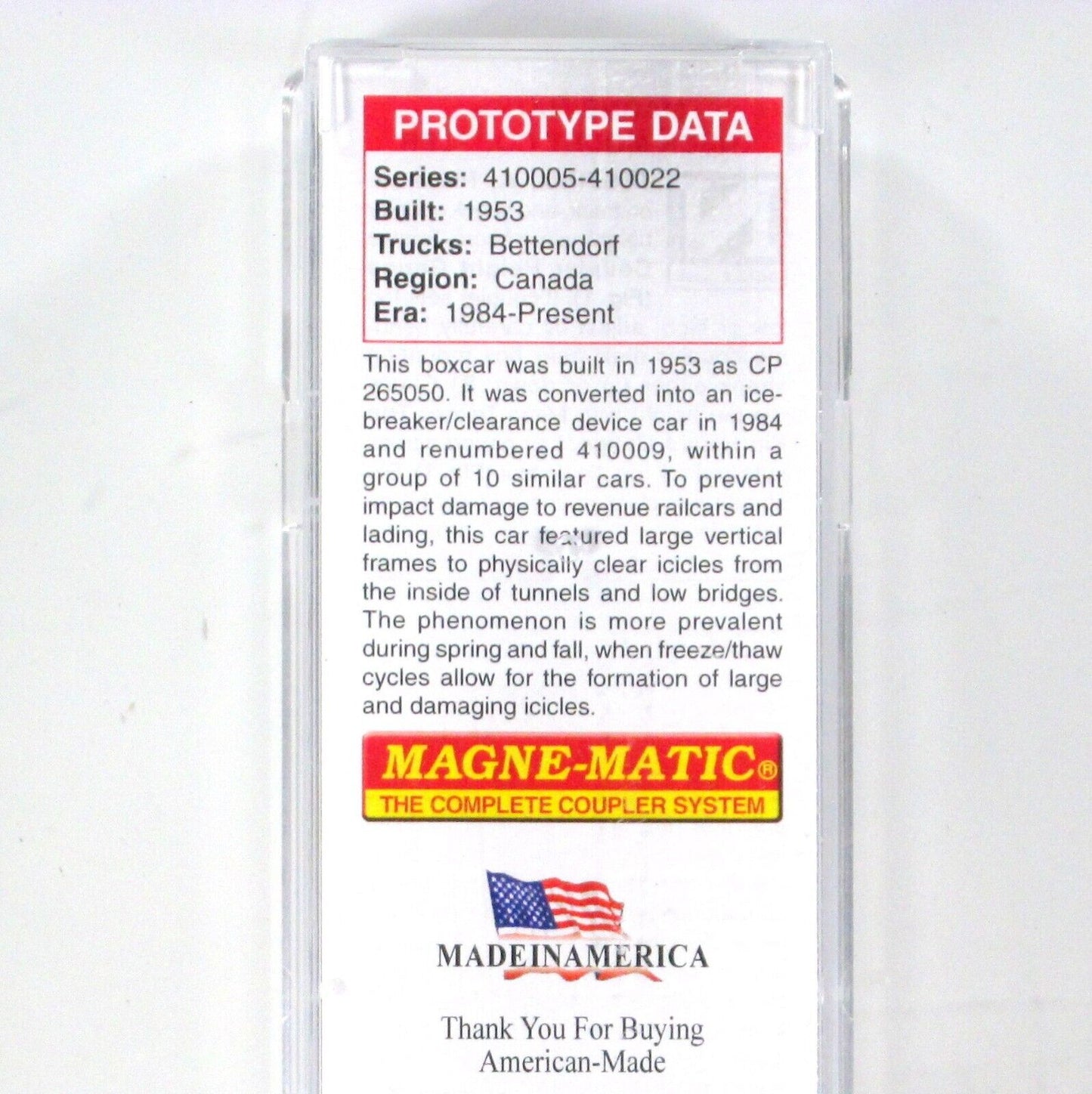 N Scale **CP RAIL** Weathered & Graffiti Box Car #410009 - Micro Trains 02444460
