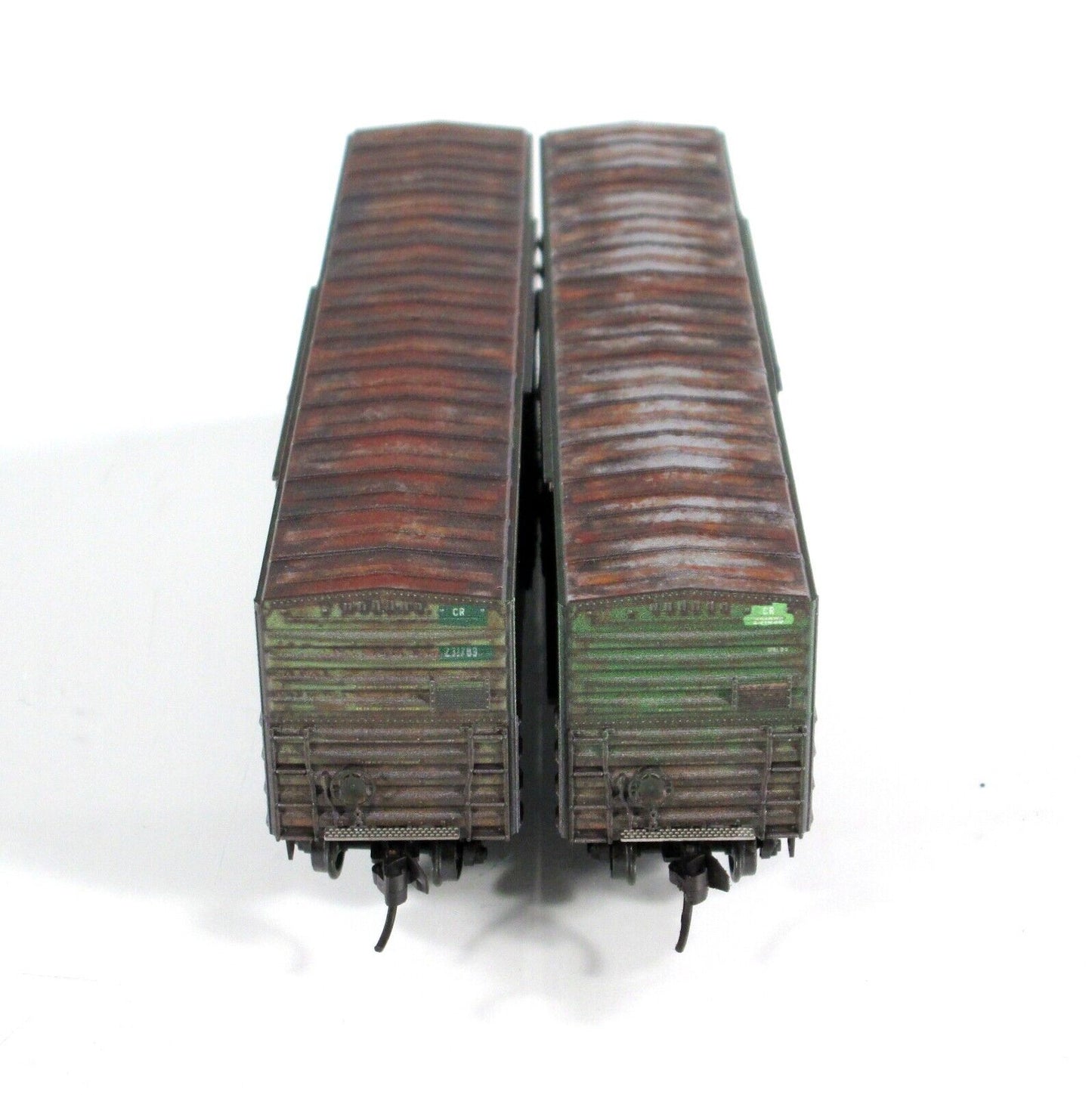 N Scale **CONRAIL / Ex-READING** Weathered Box Car Pack -- Micro Trains 99305860