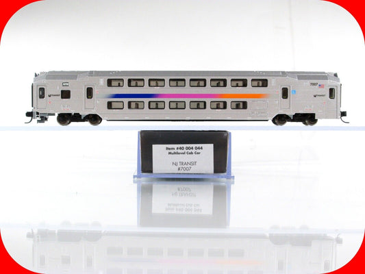 N Scale NEW JERSEY TRANSIT Multi-Level Coach, Interior, #7007 - Atlas 40 004 044