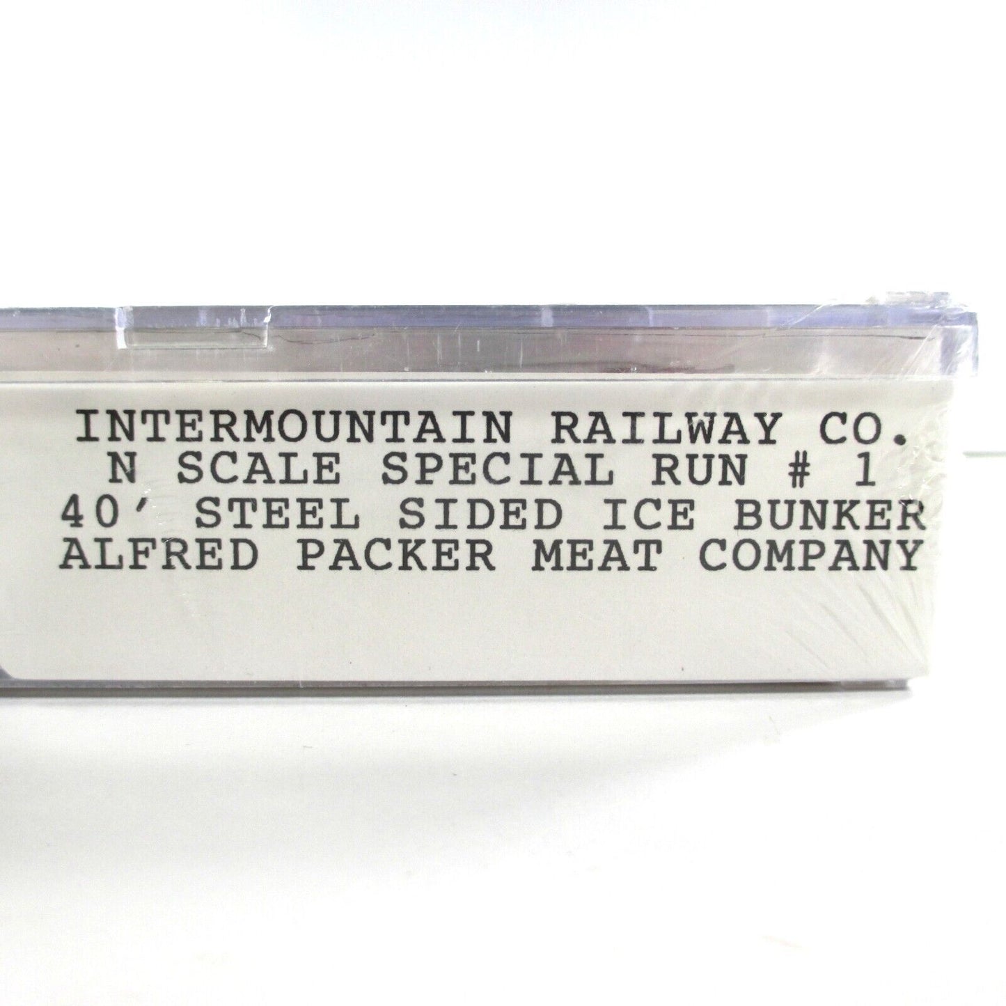 N Scale ALFRED PACKER Meat Co. 40' Reefer 4-Pack Set - Intermountain Special Run