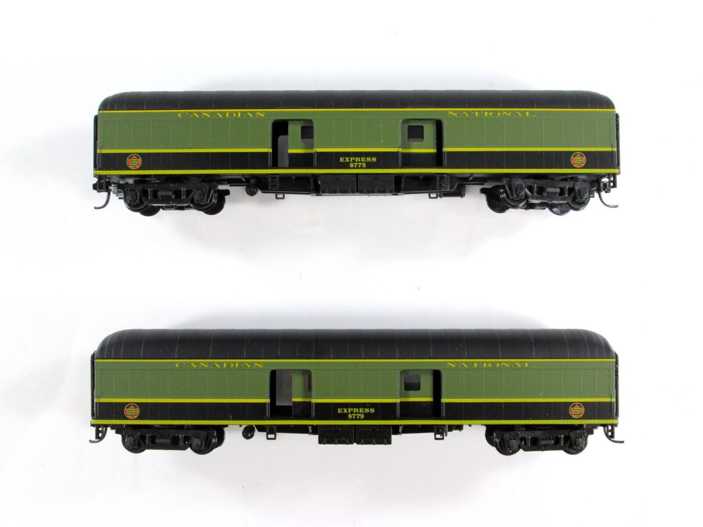 N Scale Canadian National *MAPLE LEAF* Baggage Express Set -WHEELS of TIME 158TS