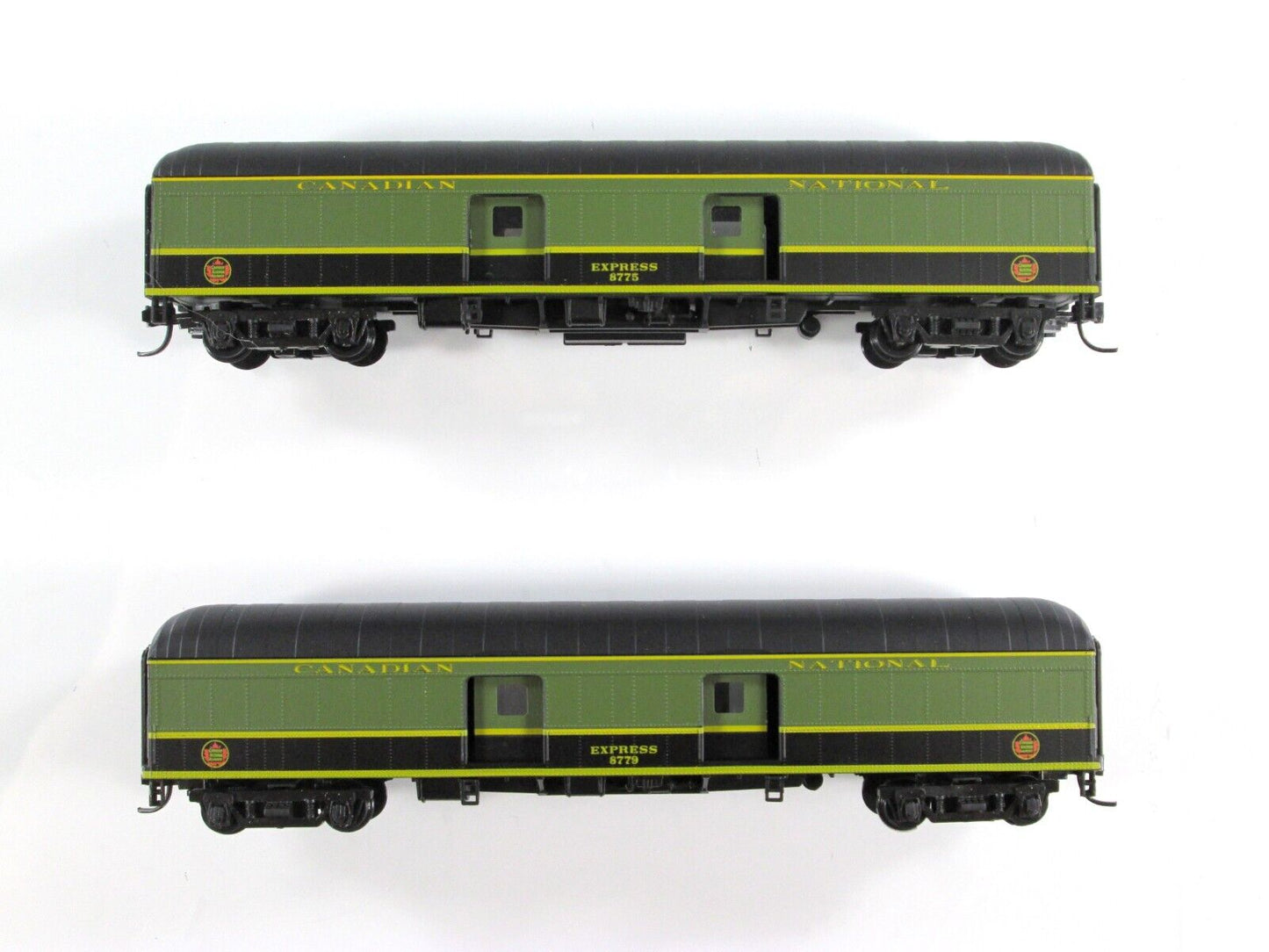 N Scale Canadian National *MAPLE LEAF* Baggage Express Set -WHEELS of TIME 158TS