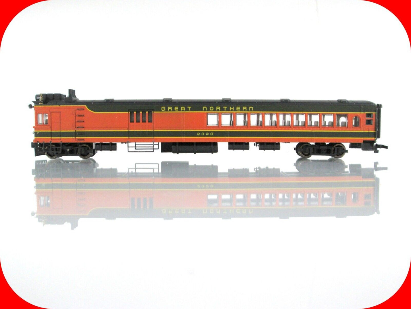 HO Scale GREAT NORTHERN Doodlebug Passenger Locomotive #2320 - Bachmann Spectrum