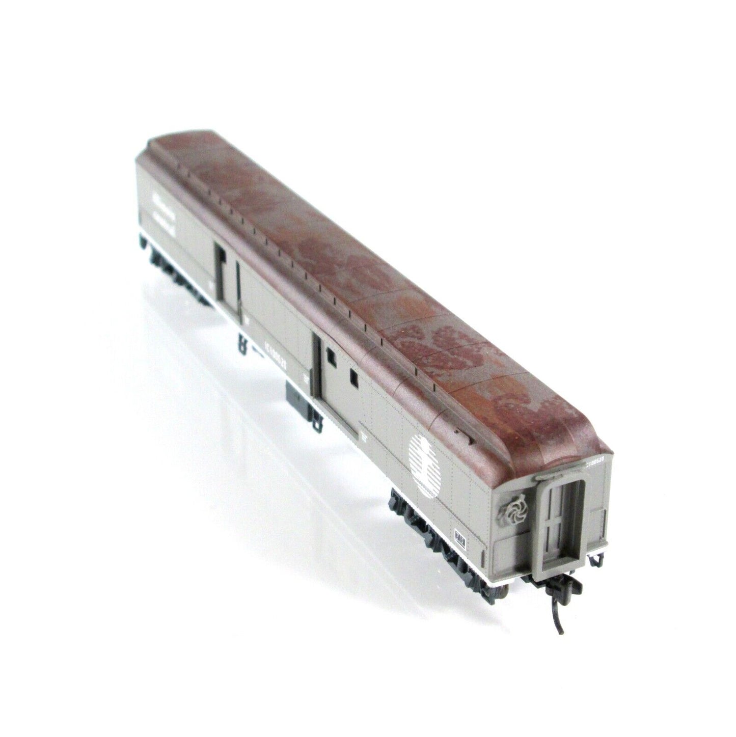 N Scale ILLINOIS CENTRAL **DEATH STAR** MOW Baggage #100520 - WHEELS of TIME 312