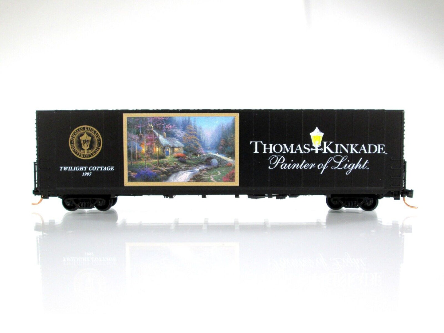 N Scale THOMAS KINKADE *Twilight Cottage* 60' Box Car 4 -- Micro Trains 10200804