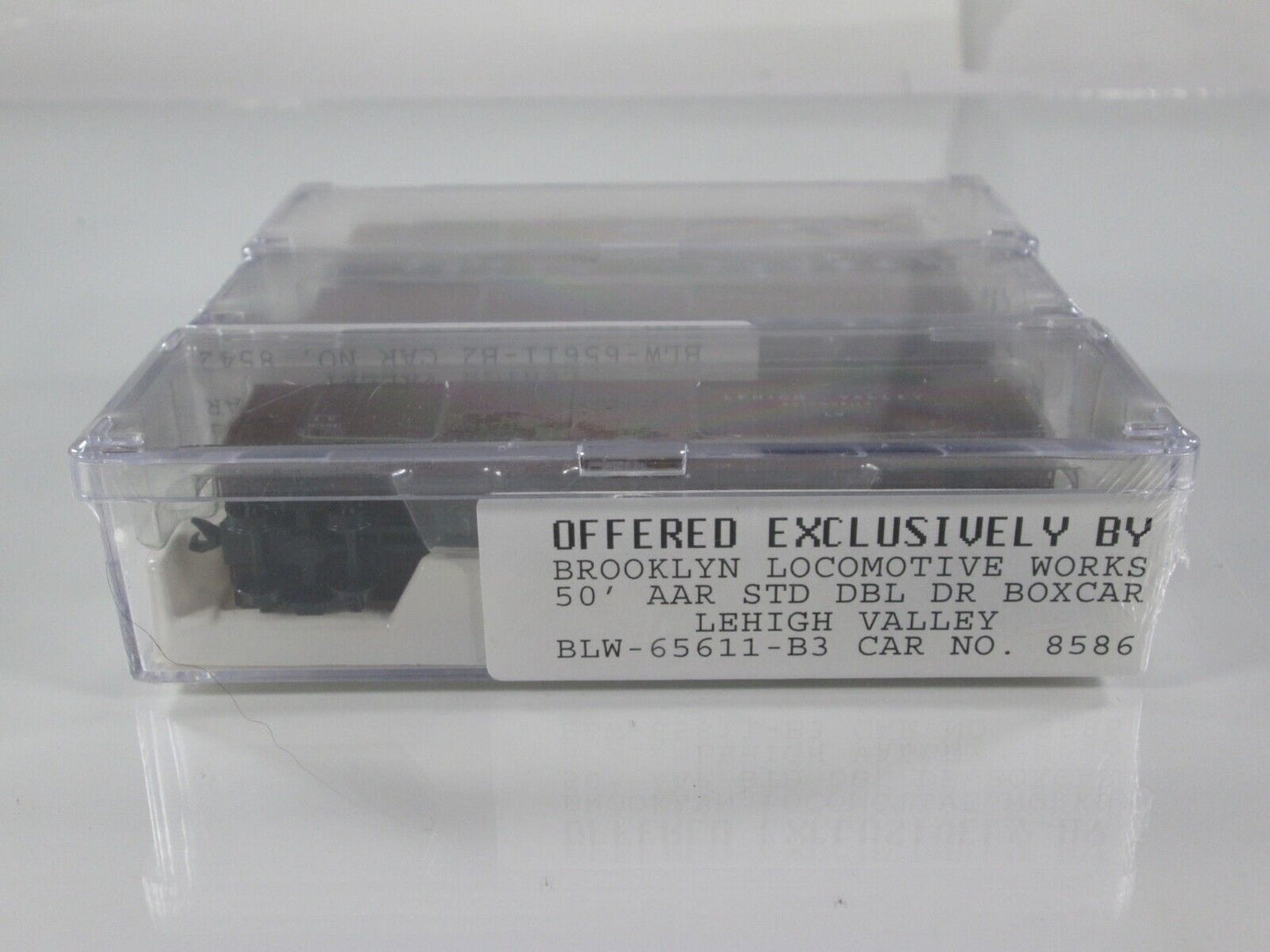 N Scale LEHIGH VALLEY Box Car 3-Pack - LV 8508, 8542, 8586 - Intermountain / BLW