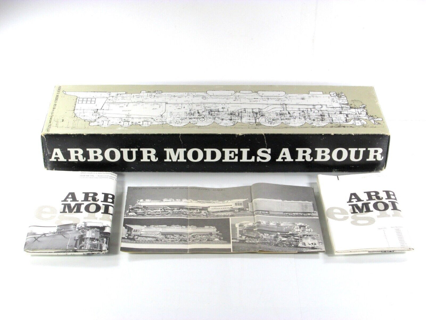 HO Scale Chesapeake & Ohio 2-6-6-6 H8 Allegheny Locomotive Kit --- ARBOUR MODELS