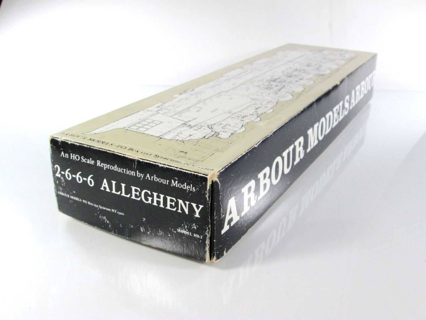 HO Scale Chesapeake & Ohio 2-6-6-6 H8 Allegheny Locomotive Kit --- ARBOUR MODELS