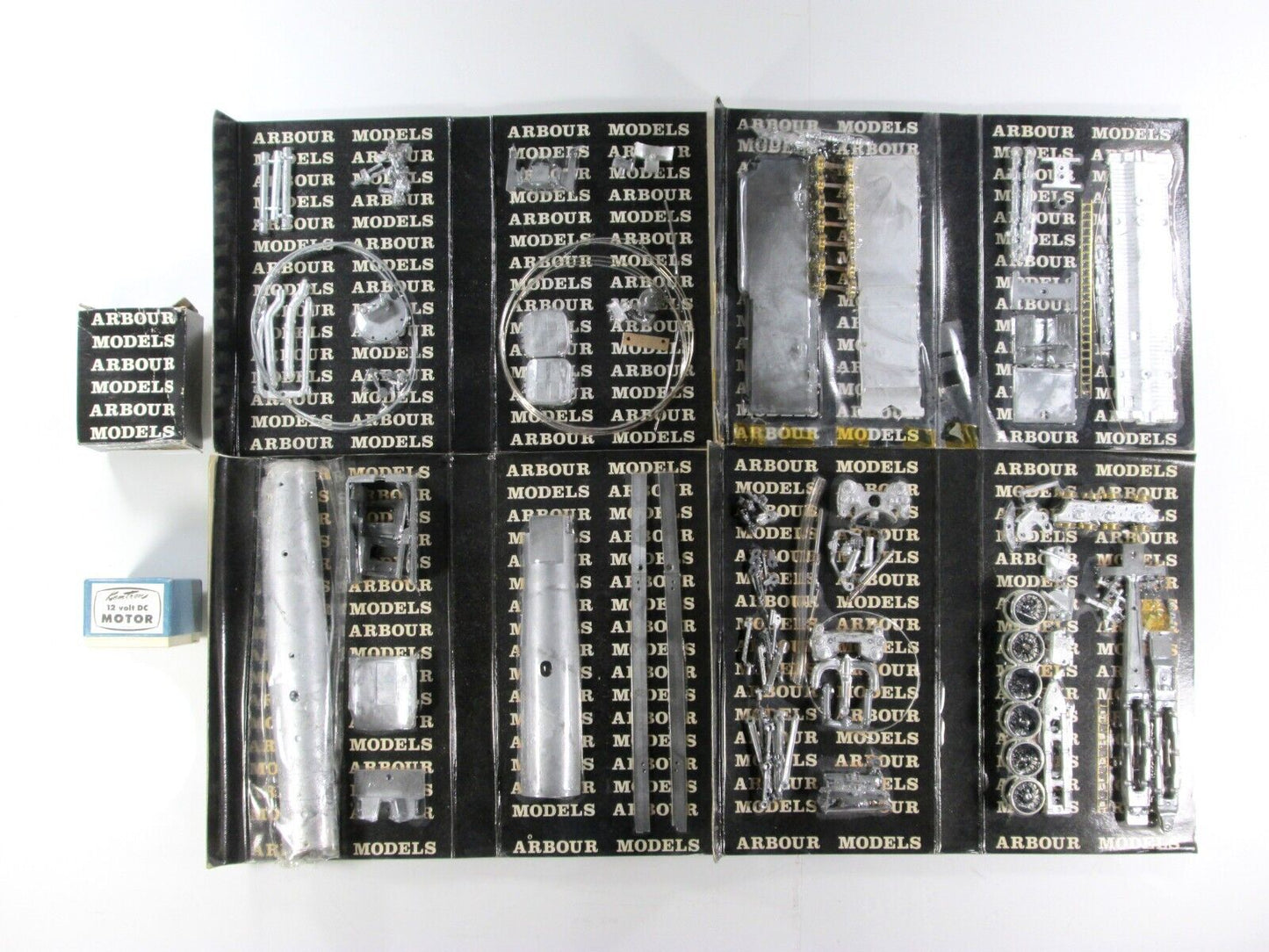 HO Scale Chesapeake & Ohio 2-6-6-6 H8 Allegheny Locomotive Kit --- ARBOUR MODELS