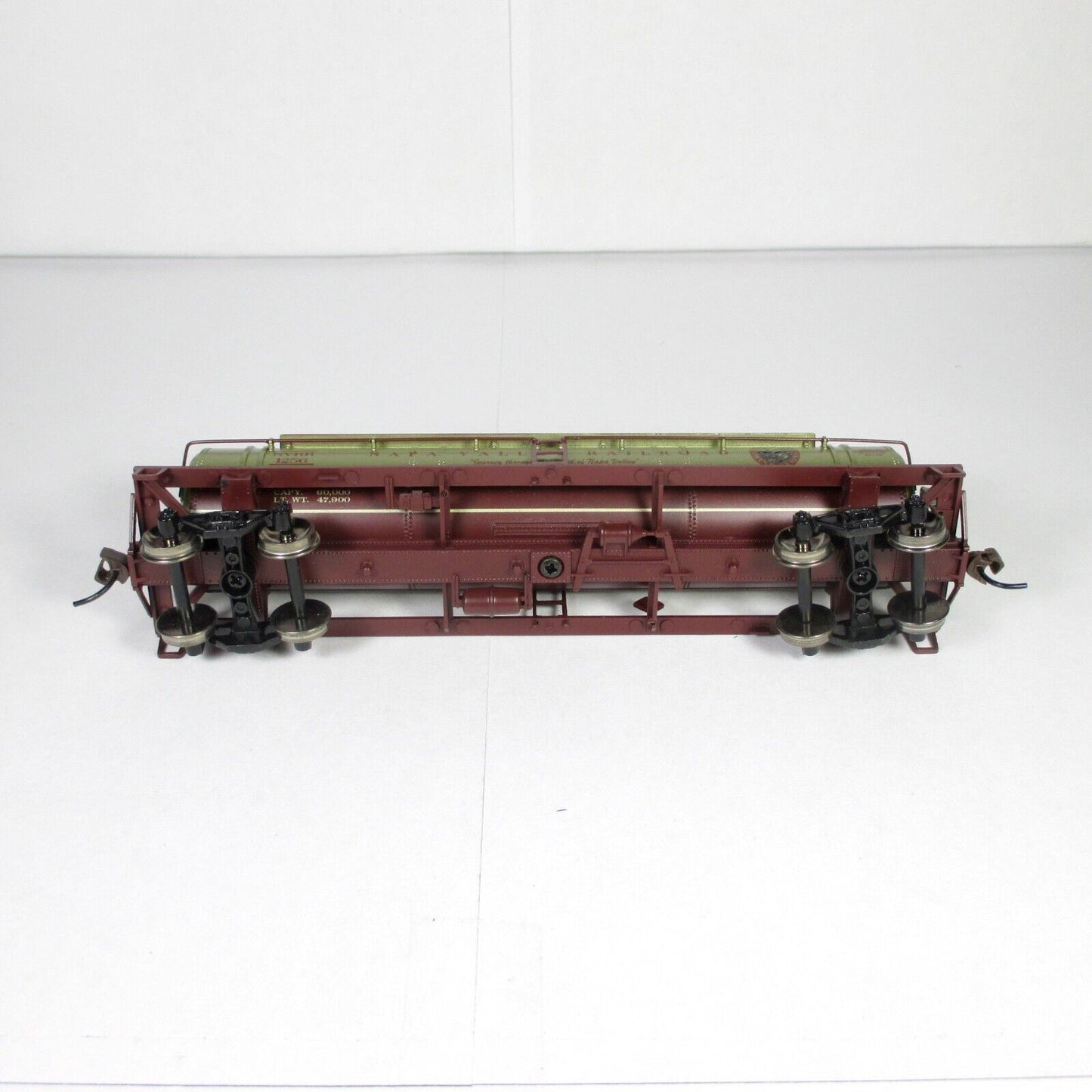 HO Scale NAPA VALLEY Railroad Wine Train 3-Dome Tank Car NVRR 1256 -Athearn 8508