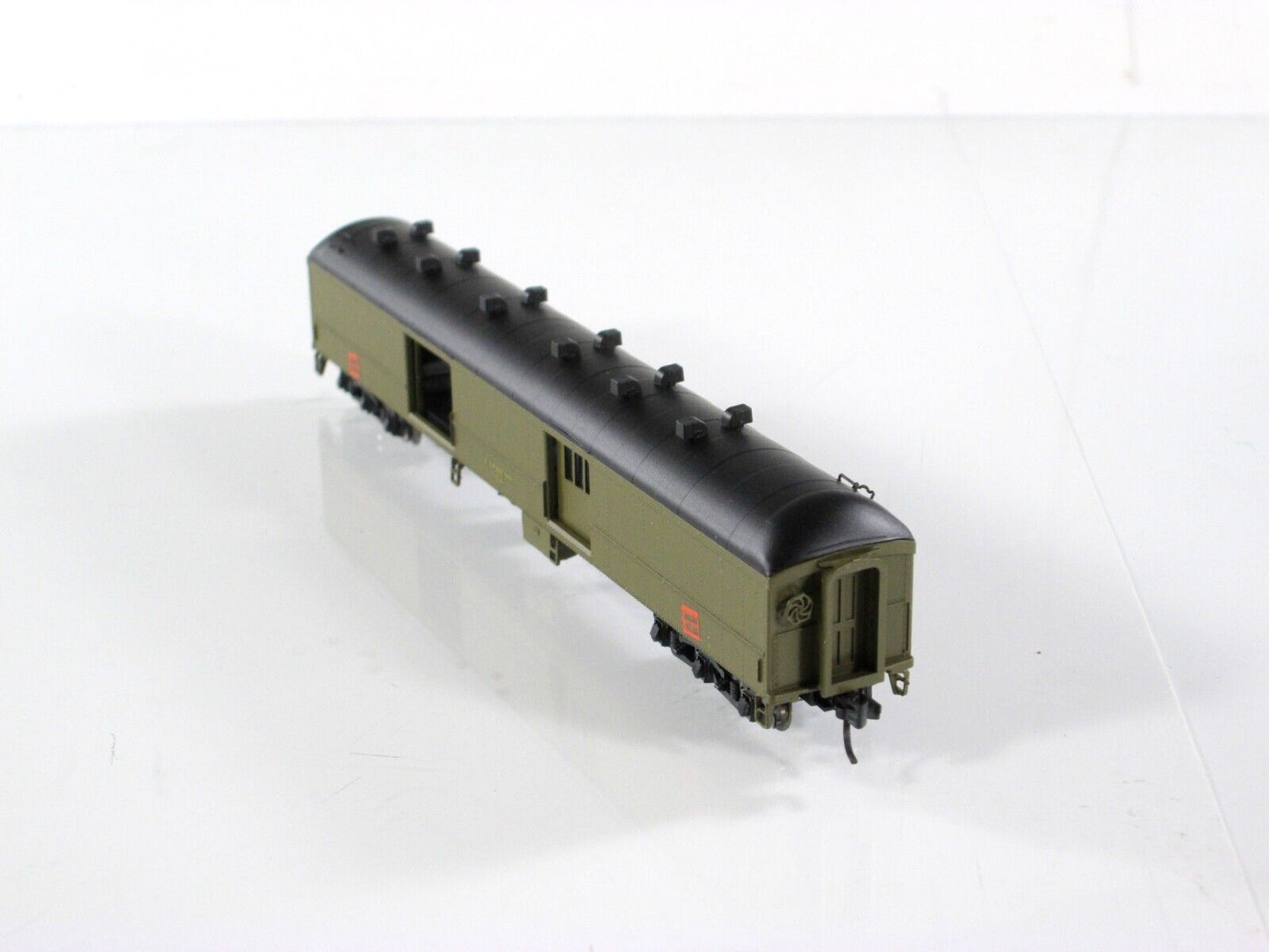N Scale Canadian National 73' Baggage Express Car, CNR 8738 - WHEELS of TIME 291