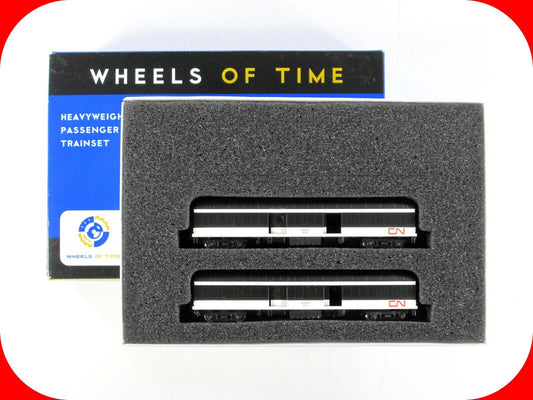 N Scale Canadian National *Wet Noodle* 60' Baggage Car Set, WHEELS of TIME 165TS