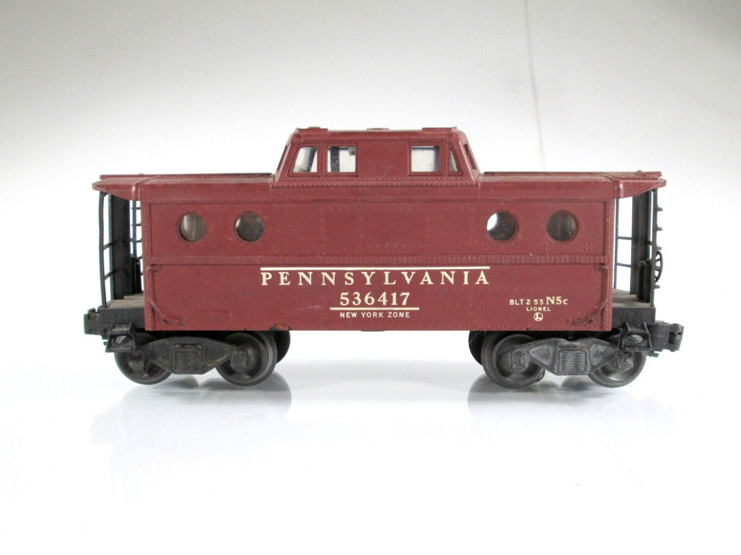O Scale PENNSYLVANIA **New York Zone* Caboose #536417 -Lionel 6417, Light Works!