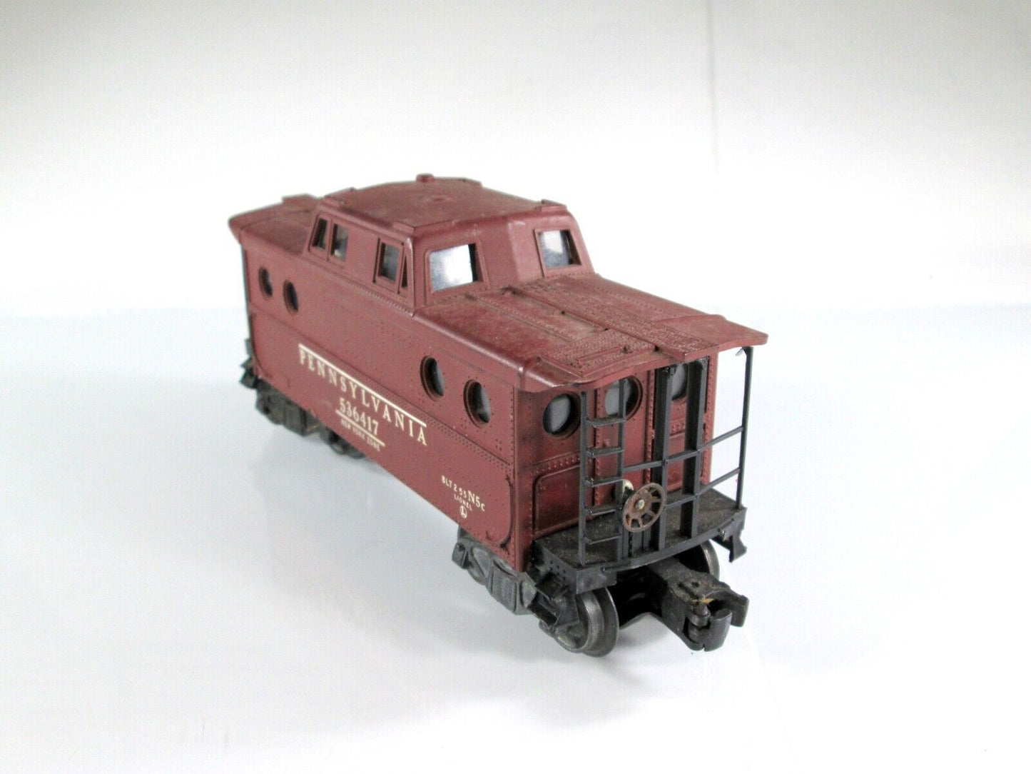 O Scale PENNSYLVANIA **New York Zone* Caboose #536417 -Lionel 6417, Light Works!