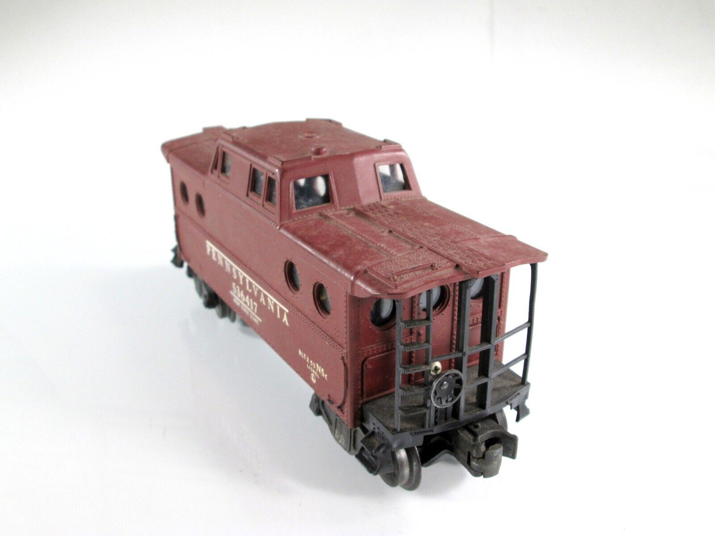 O Scale PENNSYLVANIA **New York Zone* Caboose #536417 -Lionel 6417, Light Works!