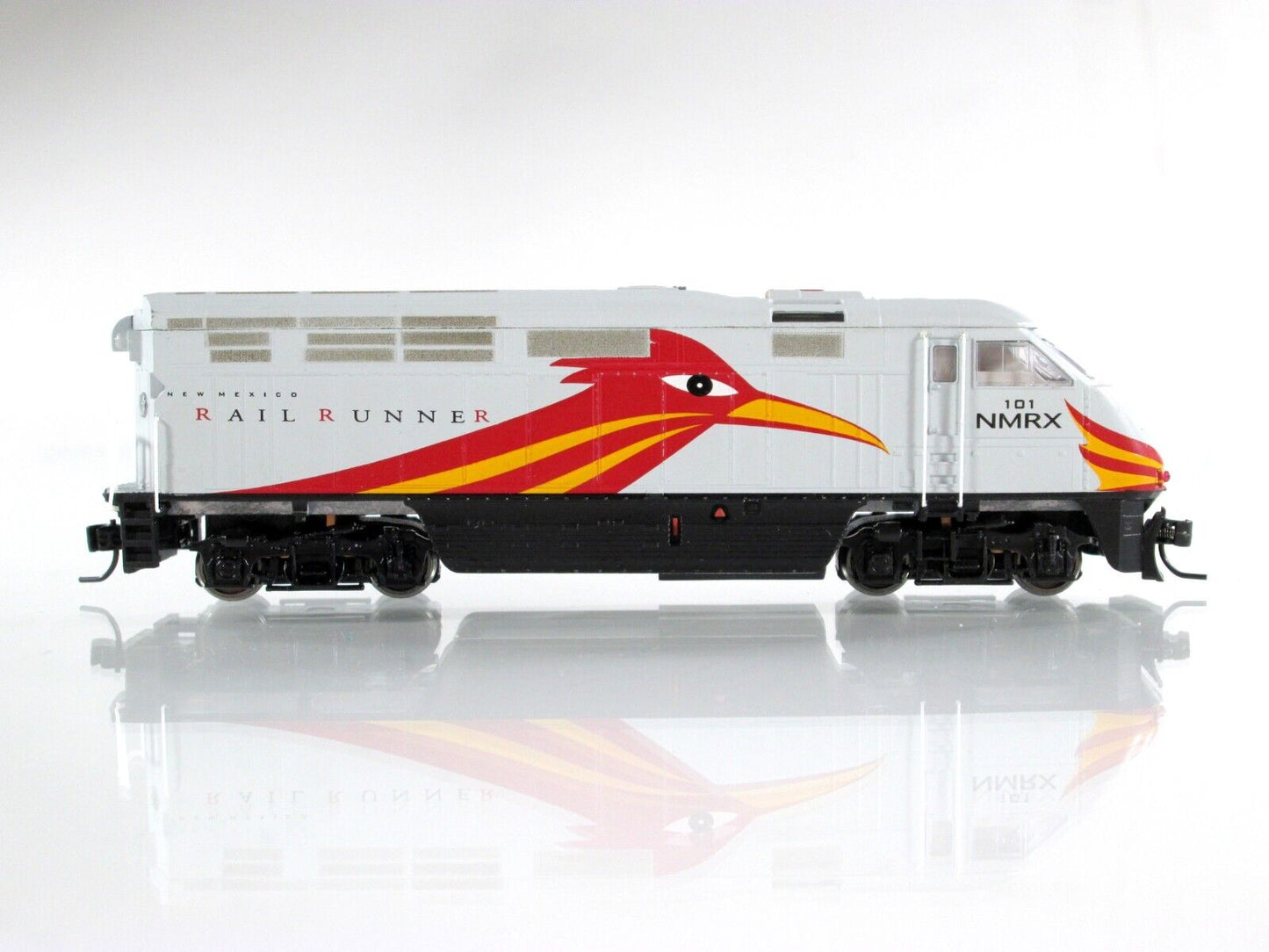 N Scale NEW MEXICO F59PHI Locomotive NMRX 101 - Athearn 23757, DCC Tsunami Sound