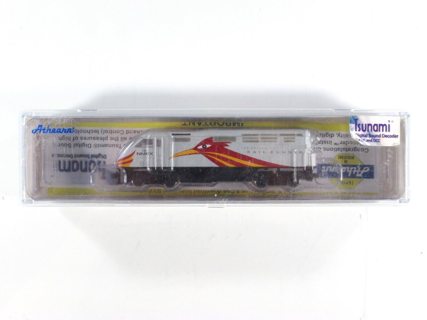 N Scale NEW MEXICO F59PHI Locomotive NMRX 101 - Athearn 23757, DCC Tsunami Sound