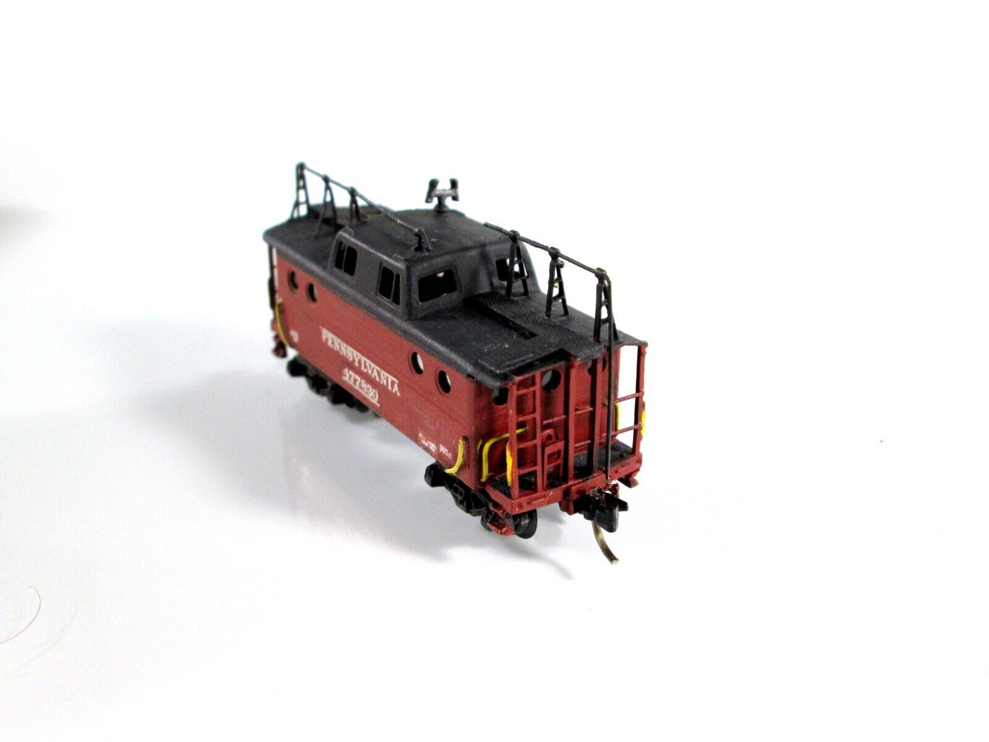 N Scale BRASS Pennsylvania N5C Cabin Car Caboose w/ Antenna -PRECISION SCALE WBM